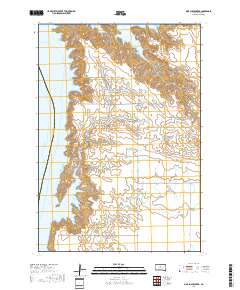 Mail Shack Creek 2017 topographic map thumbnail