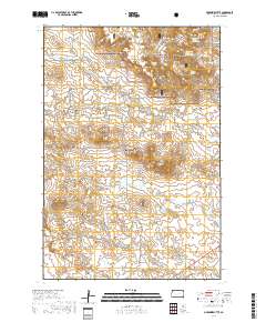 McKenzie Butte 2017 topographic map thumbnail