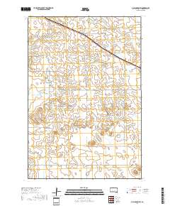McLaughlin SW 2017 topographic map thumbnail