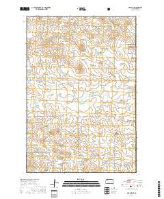 Meadow SE 2017 topographic map thumbnail