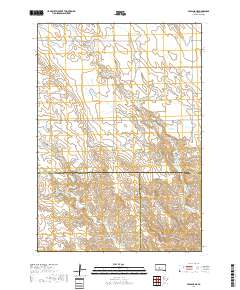Midland NE 2017 topographic map thumbnail