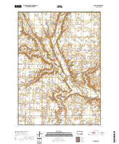 Milltown 2017 topographic map thumbnail