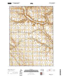 Mitchell SW 2017 topographic map thumbnail