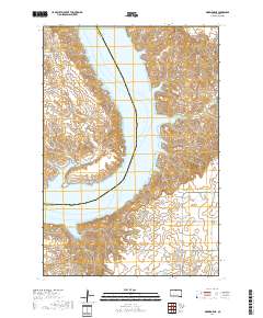 Mobridge NE 2017 topographic map thumbnail