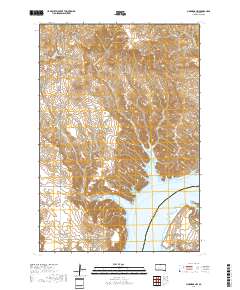 Mobridge NW 2017 topographic map thumbnail