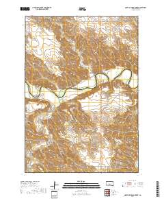 Mouth of Mission Creek 2017 topographic map thumbnail