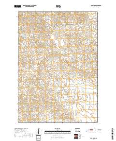 Mule Creek 2017 topographic map thumbnail