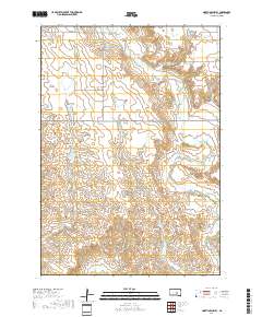 North of Shelby 2017 topographic map thumbnail
