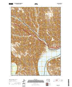 Oacoma 2017 topographic map thumbnail