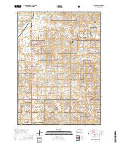 Oelrichs SW 2017 topographic map thumbnail