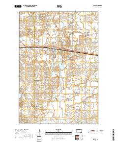 Ortley 2017 topographic map thumbnail