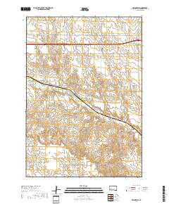 Owanka SW 2017 topographic map thumbnail