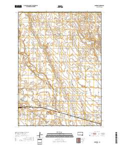 Parker NE 2017 topographic map thumbnail