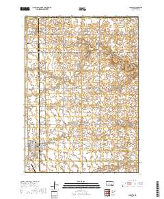 Parkston 2017 topographic map thumbnail