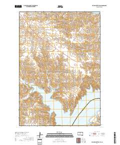 Patch Skin Buttes SW 2017 topographic map thumbnail