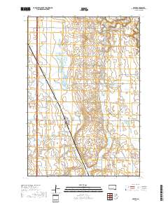 Peever 2017 topographic map thumbnail