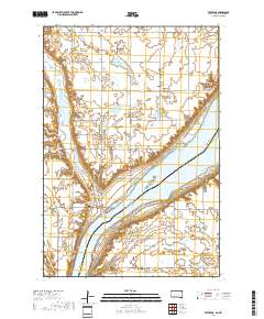 Peever NE 2017 topographic map thumbnail