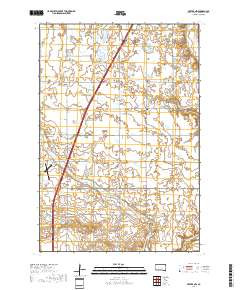 Peever NW 2017 topographic map thumbnail