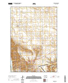 Pierre NE 2017 topographic map thumbnail