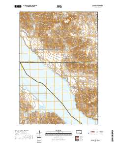 Pollock NW 2017 topographic map thumbnail