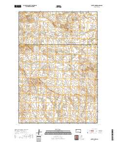 Porter Creek 2017 topographic map thumbnail