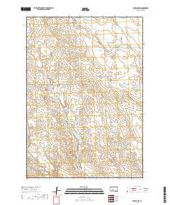 Powell NW 2017 topographic map thumbnail