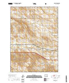 Presho NW 2017 topographic map thumbnail