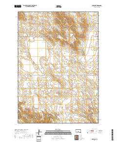Presho SE 2017 topographic map thumbnail