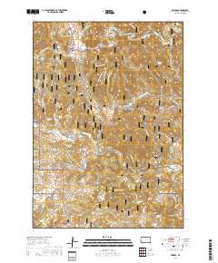 Pringle 2017 topographic map thumbnail