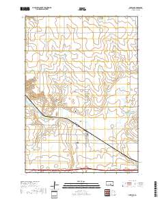 Pukwana 2017 topographic map thumbnail