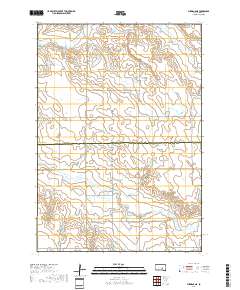 Pukwana NE 2017 topographic map thumbnail
