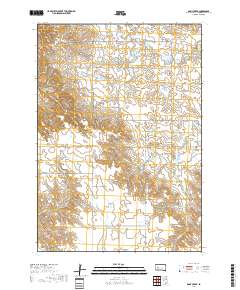 Rainy Creek 2017 topographic map thumbnail