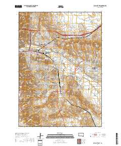 Rapid City East 2017 topographic map thumbnail