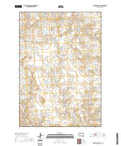 Rattlesnake Butte 2017 topographic map thumbnail