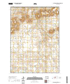 Rattlesnake Butte East 2017 topographic map thumbnail