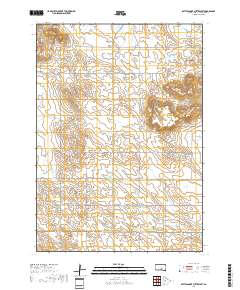 Rattlesnake Butte West 2017 topographic map thumbnail