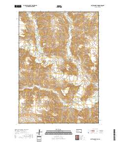 Rattlesnake Lake 2017 topographic map thumbnail