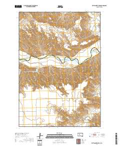 Rattlesnake Lake SE 2017 topographic map thumbnail