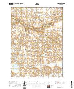 Spring Creek SW 2017 topographic map thumbnail