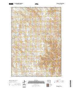 Standing Butte 2017 topographic map thumbnail