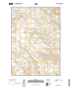 Sulphur Butte 2017 topographic map thumbnail