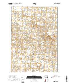 Sunrise Butte 2017 topographic map thumbnail