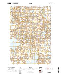 Swan Lake 2017 topographic map thumbnail