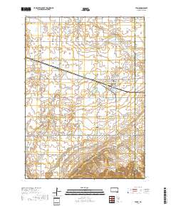 Tabor 2017 topographic map thumbnail