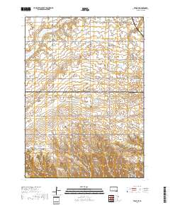 Tabor NE 2017 topographic map thumbnail