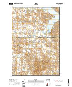 Tepee Buttes 2017 topographic map thumbnail