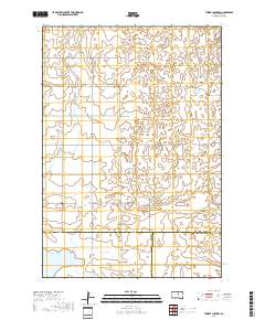 Thomas Lake NW 2017 topographic map thumbnail