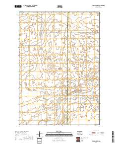 Thomas Lake SW 2017 topographic map thumbnail