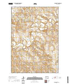 Thunder Butte 2017 topographic map thumbnail