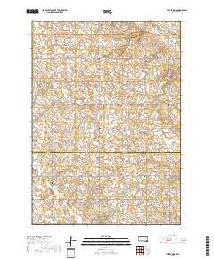 Turkey Ridge 2017 topographic map thumbnail